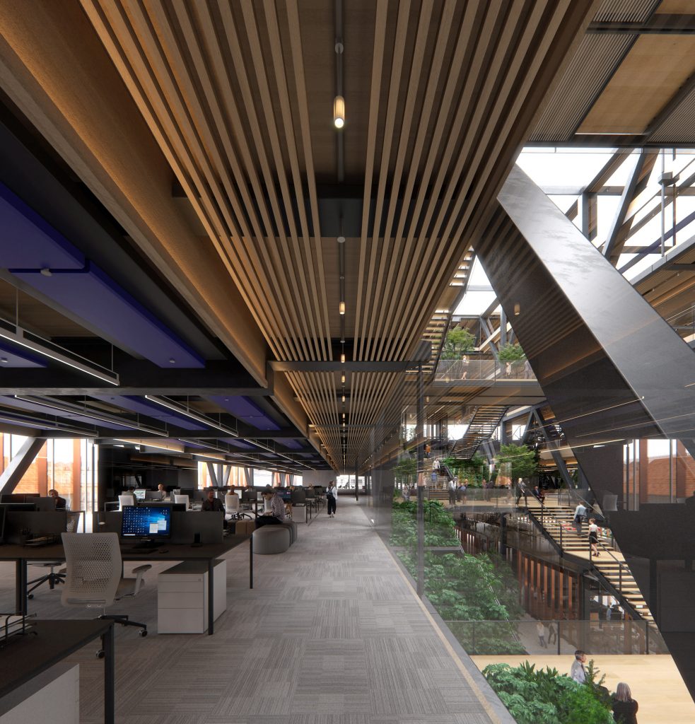Vilnius office block by Rogers Stirk Harbour + Partners