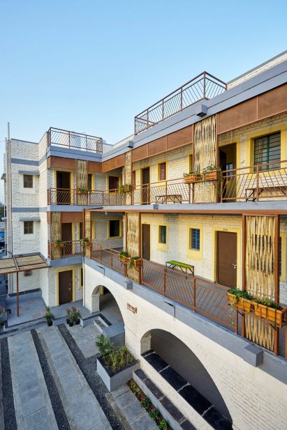 Brick homes in India