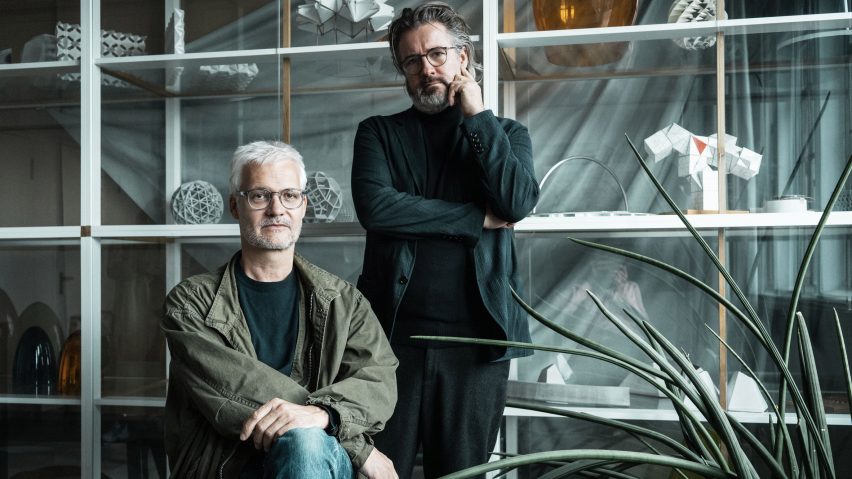 Sebastian Behmann and Olafur Eliasson of Studio Olafur Eliasson