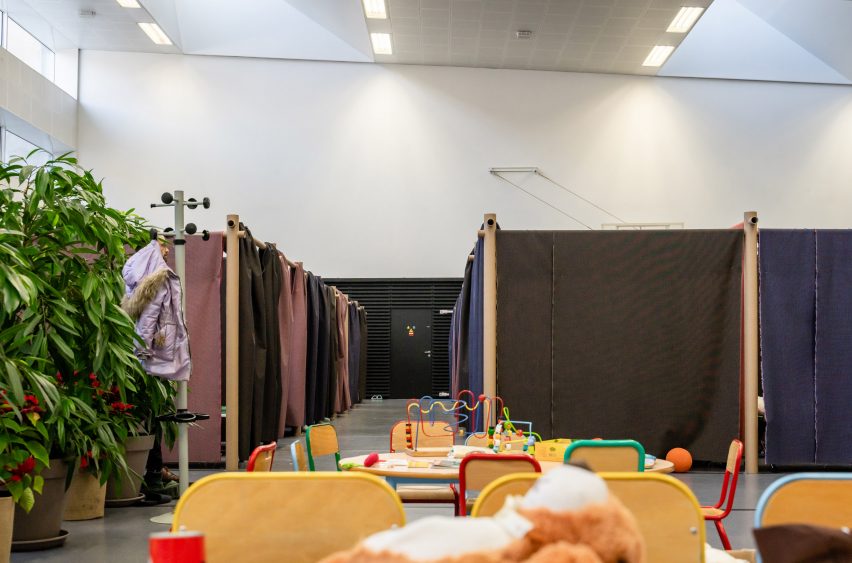 Parisian refugee centre