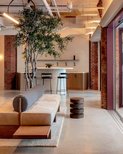 Communal area at Sidewalk Infrastructure Projects offices