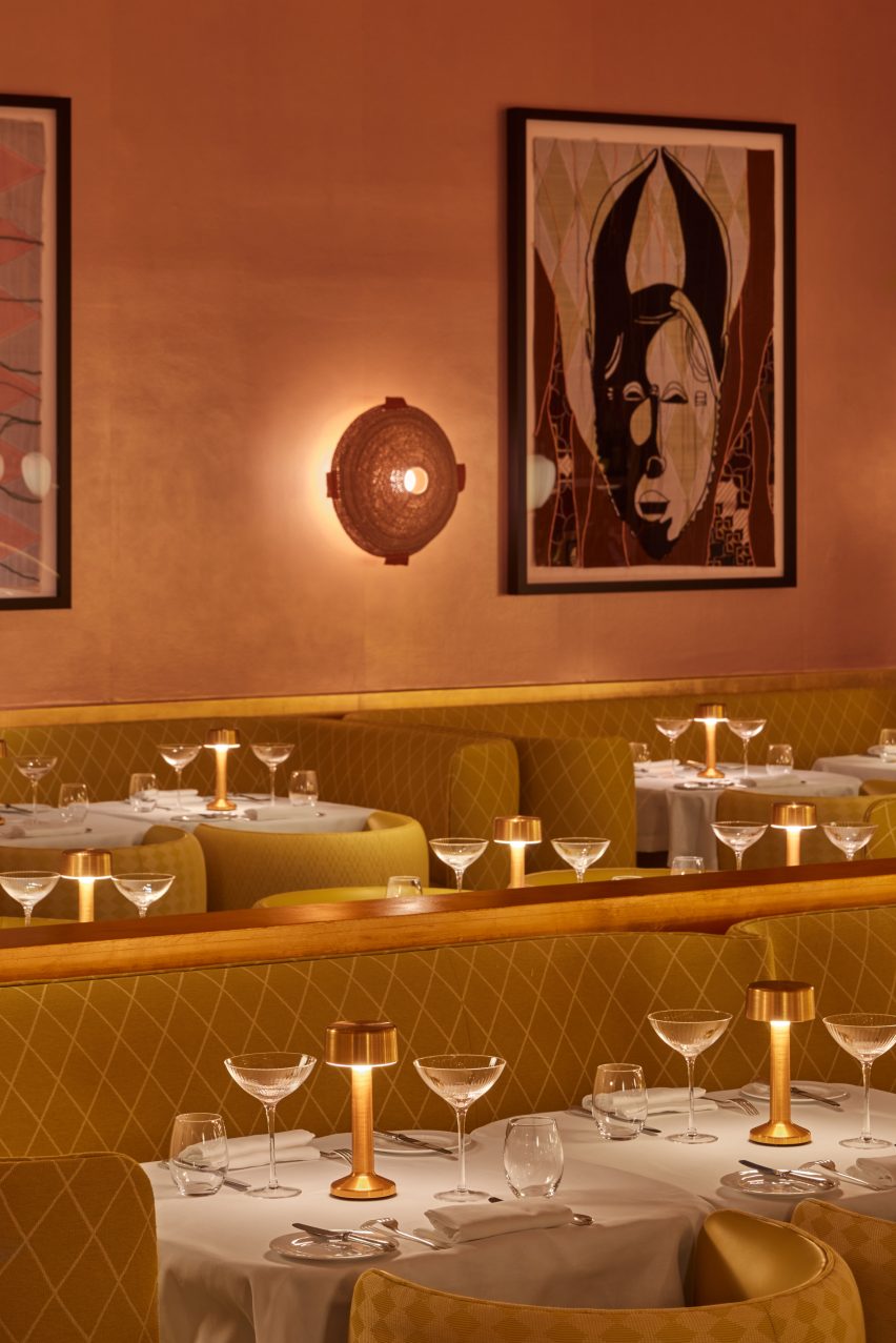 Sketch by India Mahdavi and Yinka Shonibare