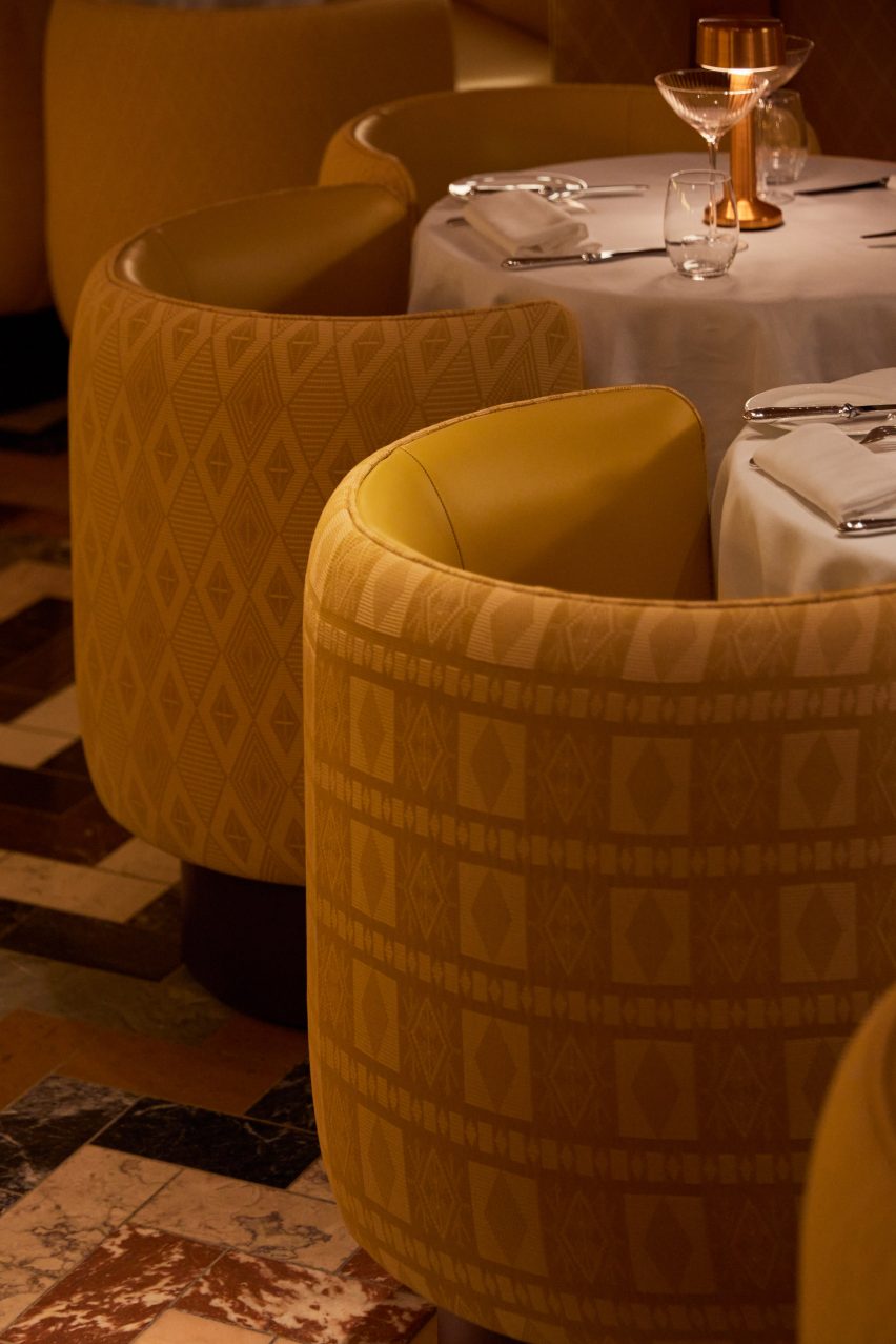 Sketch by India Mahdavi and Yinka Shonibare