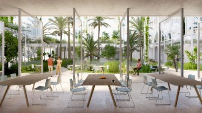 Render of Solar Cupola offices