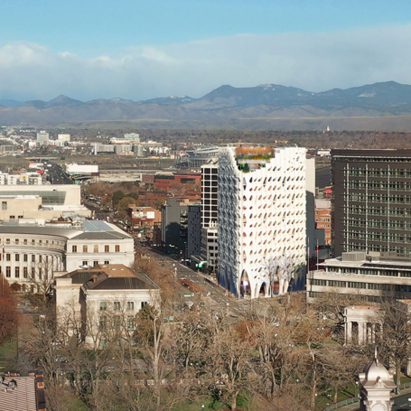 "Carbon-positive" Denver hotel