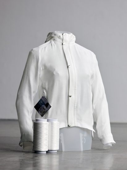 Amphitex raincoat by Amphibio from Terra Carta Design Lab