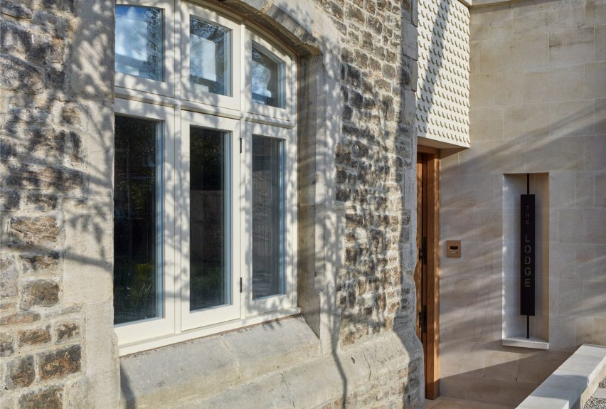 Stone facade