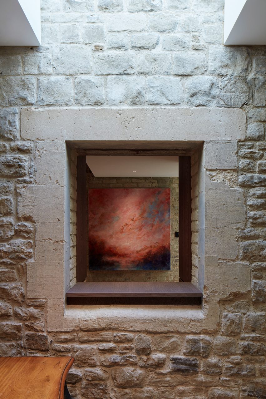 Interior of The Lodge by Simon Gill Architects