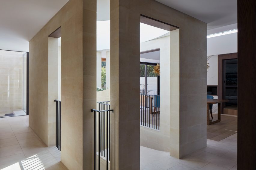 Interior of The Lodge by Simon Gill Architects