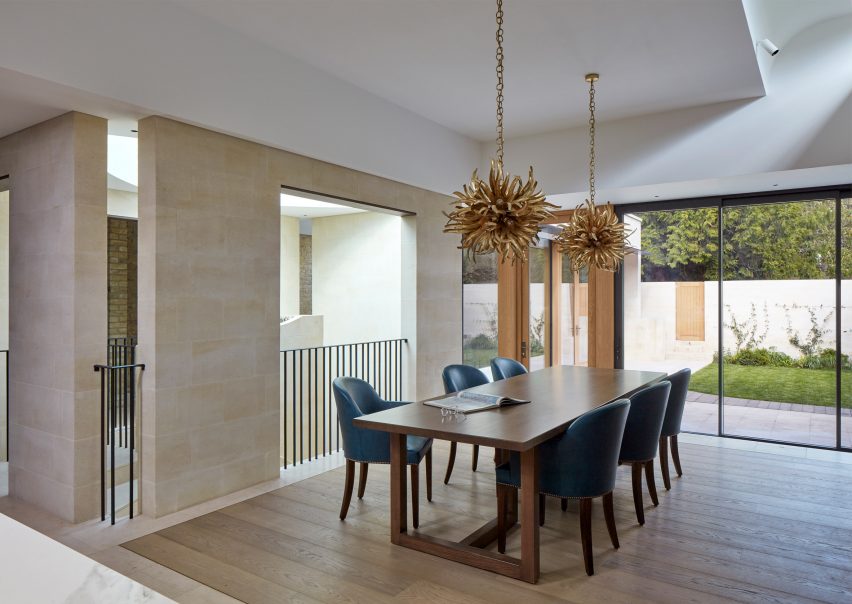Interior of The Lodge by Simon Gill Architects