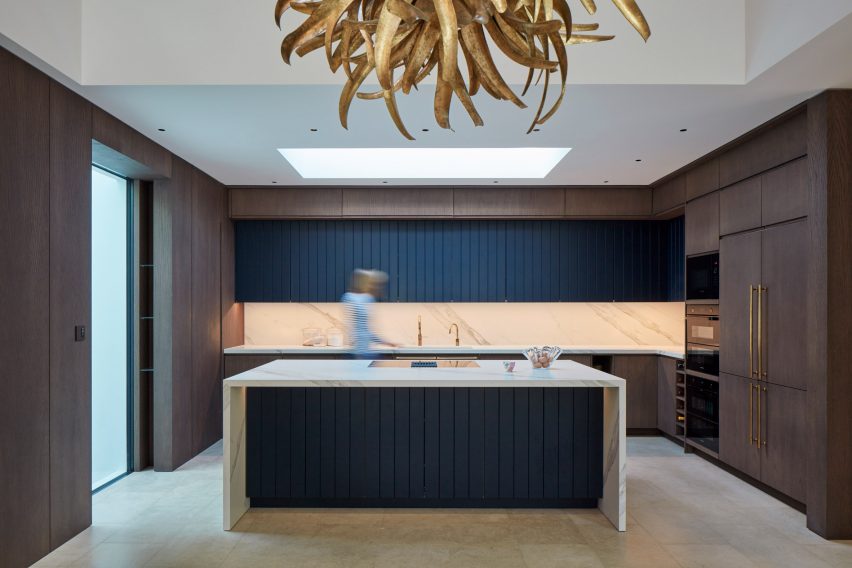 Kitchen of The Lodge by Simon Gill Architects