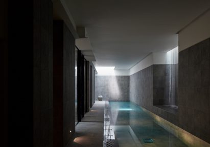 Underground swimming pool