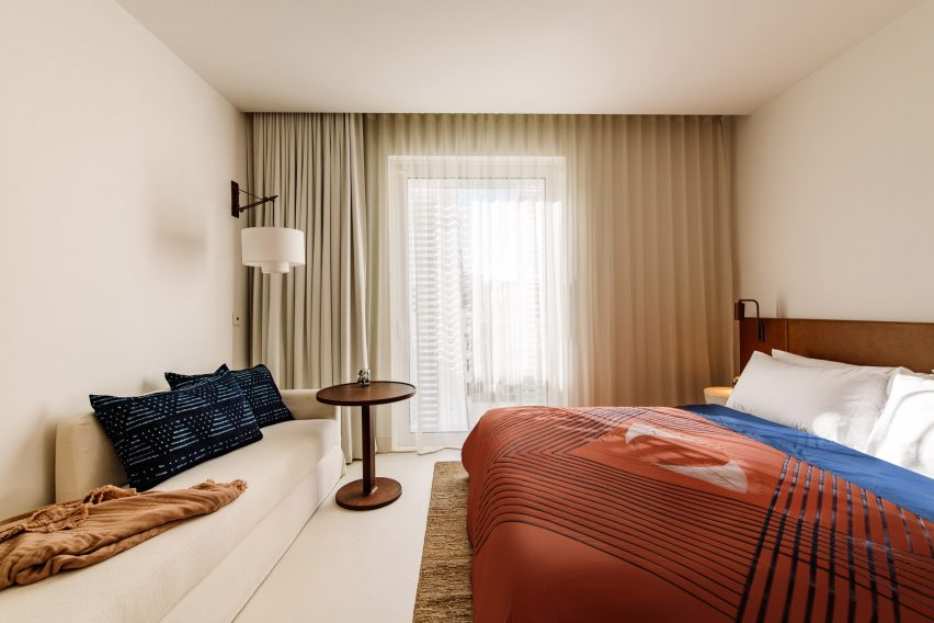 The Standard Ibiza is a hotel that has interiors with a 1960s sensibility