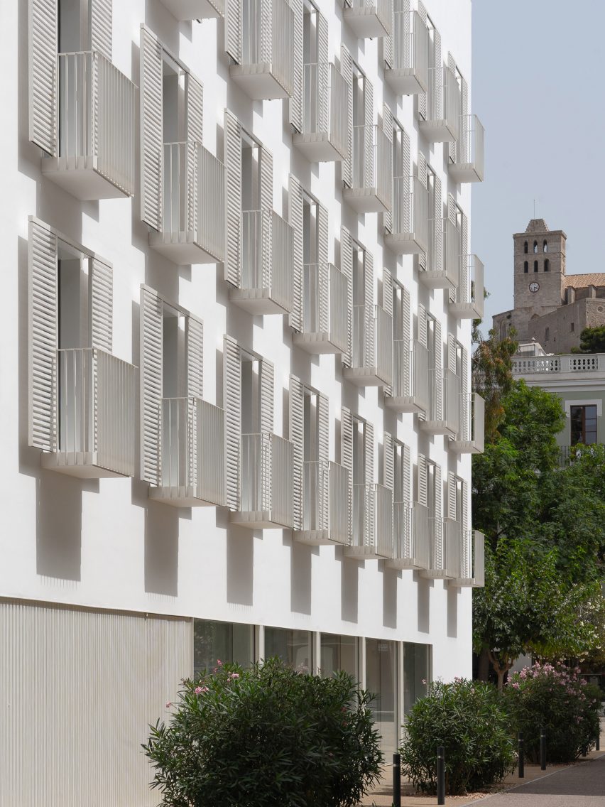 The Standard Ibiza is a hotel that has interiors with a 1960s sensibility