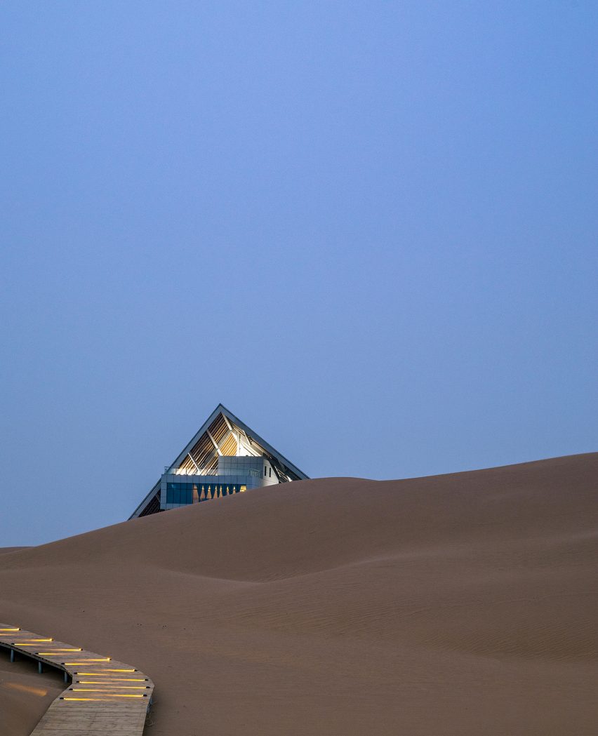 Desert campsite facility by 3andwich Design