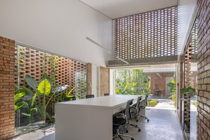 Enclosed office space