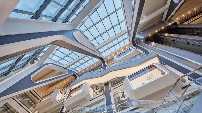 Interior image of YG HQ by UNStudio