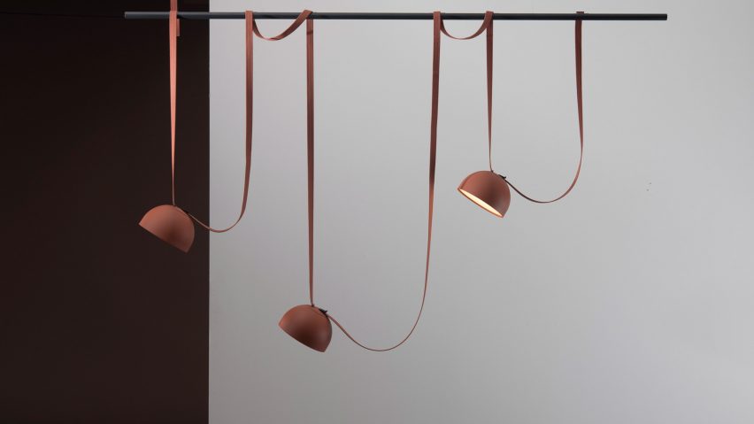 Vibia introduces a lighting system made from a conductive textile ribbon