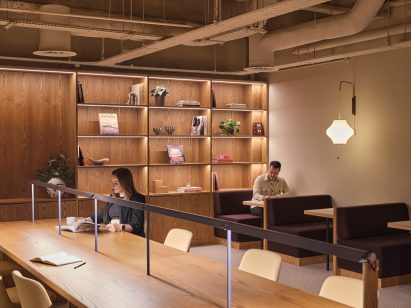 People working in TOG office