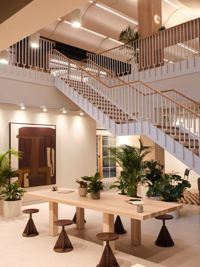 The lower-ground floor of Universal Design Studio's design for TOG