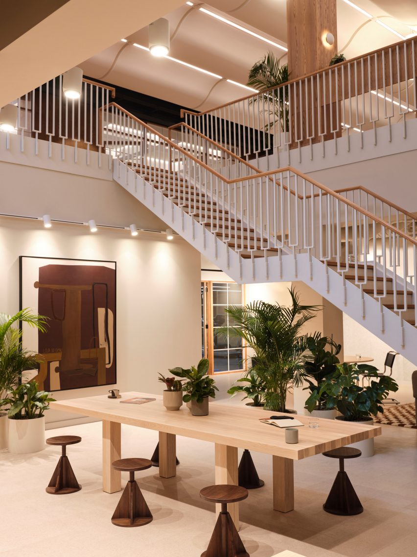 The lower-ground floor of Universal Design Studio's design for TOG