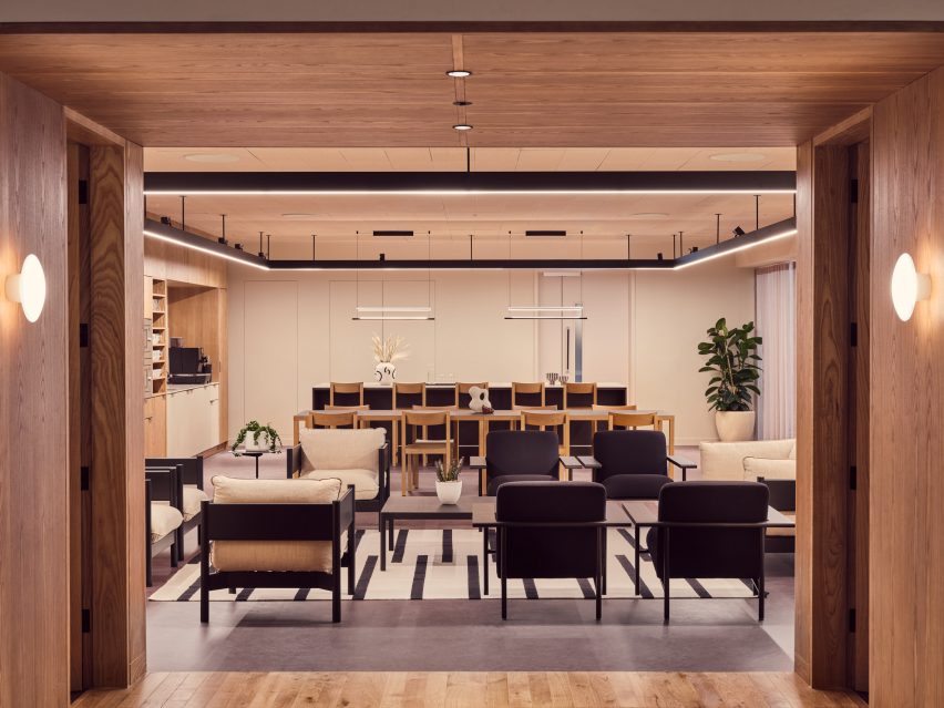 A workspace in a TOG office
