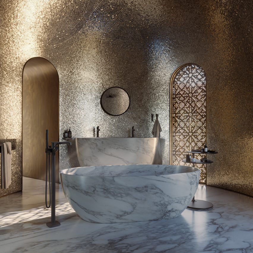 Hadi Teherani cupola bathroom concept for Axor