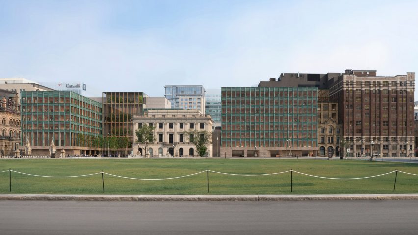 David Chipperfield and Zeidler to create office blocks for Canadian parliament