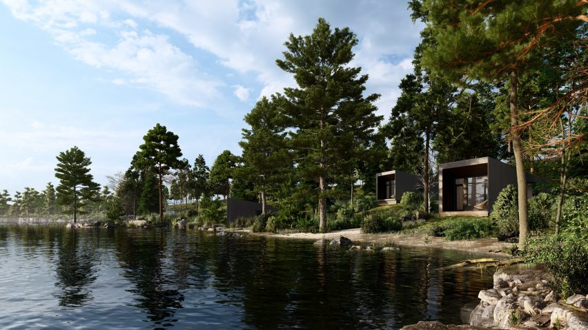 Algonquin Highlands by the lake