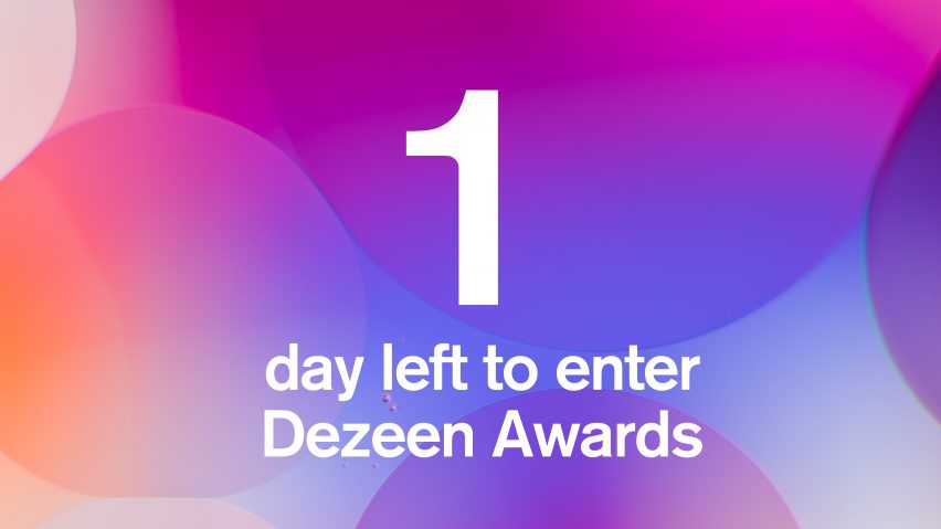 Dezeen Awards 2022 one day left to enter