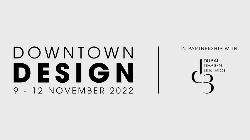 A photograph of the Downton Design logo
