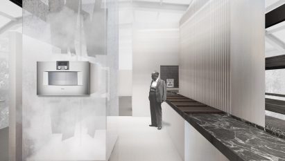 A black and white render of A Statement of Form