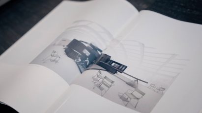 A photograph of the drawings for a Statement of Form