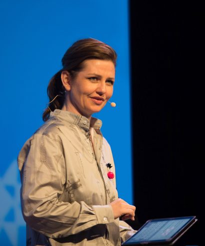 Portrait of Hlin Helga Guðlaugsdóttir