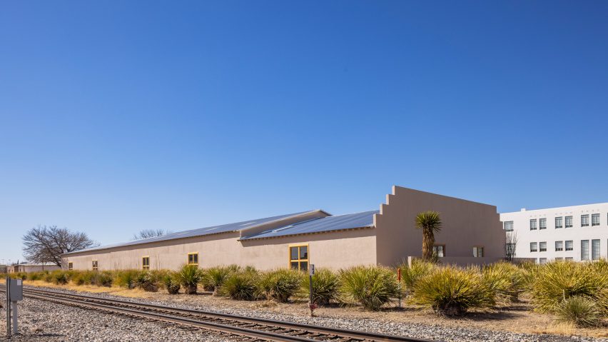 Schaum/Shieh Architects draws on original warehouse design for Marfa art gallery renovation
