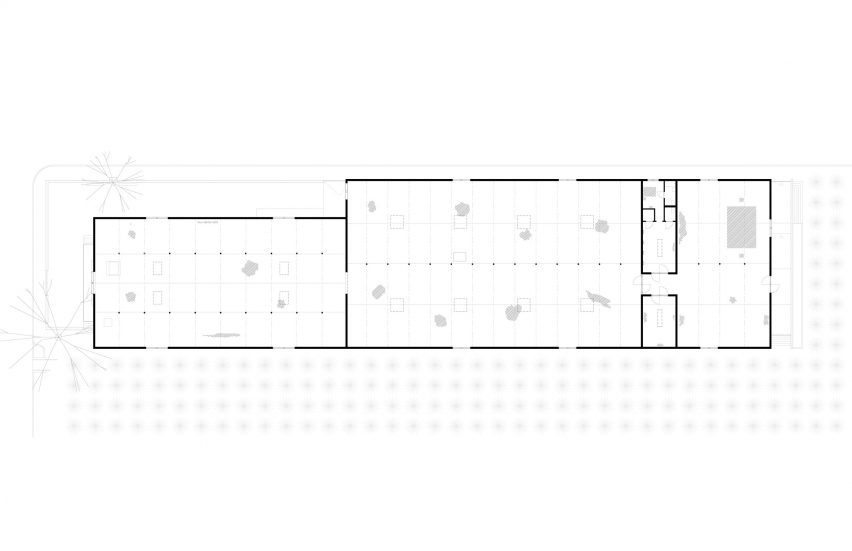 John Chamberlain building plan