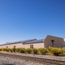 John Chamberlain building in Marfa