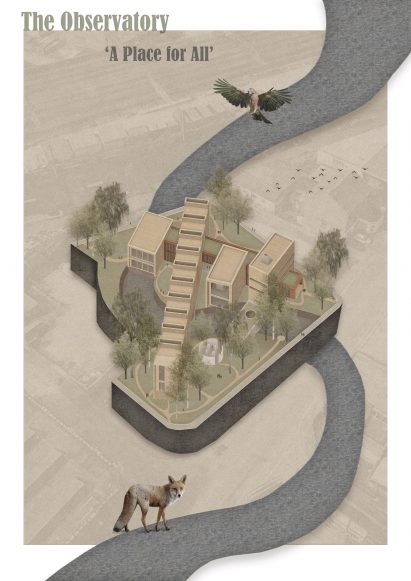 An illustration of an observatory