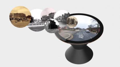 A platform that uses Google Earth photographs to help care home residents