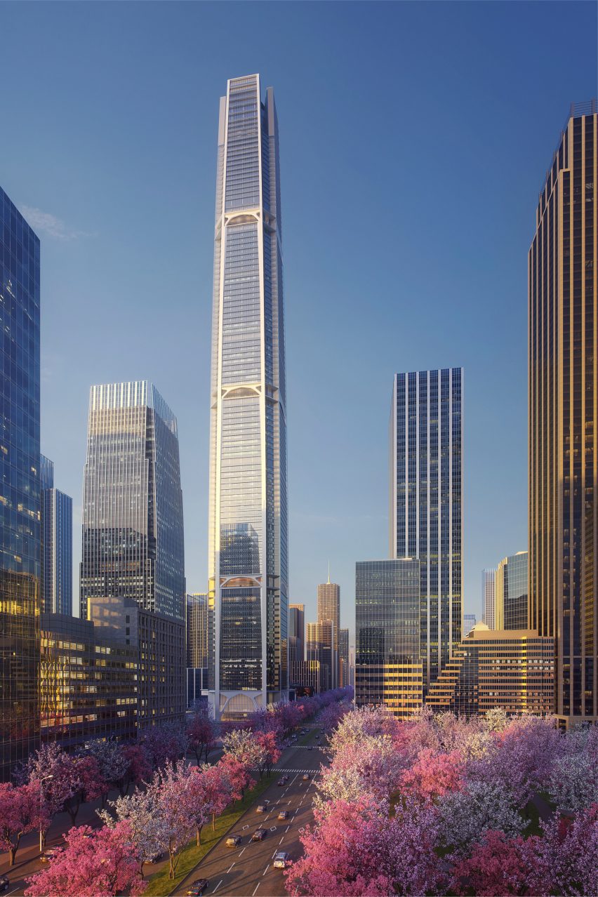 Greenland Jinmao International Financial Centre by SOM