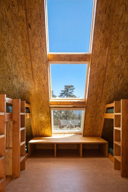 Interior bunk looking out