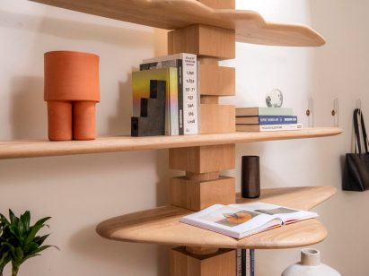 Ledoux shelf by Piscina