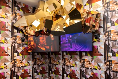 A photograph of Feeling her Way exhibition