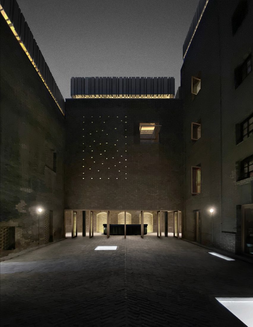 Courtyard of the Argo Factory by ASA North