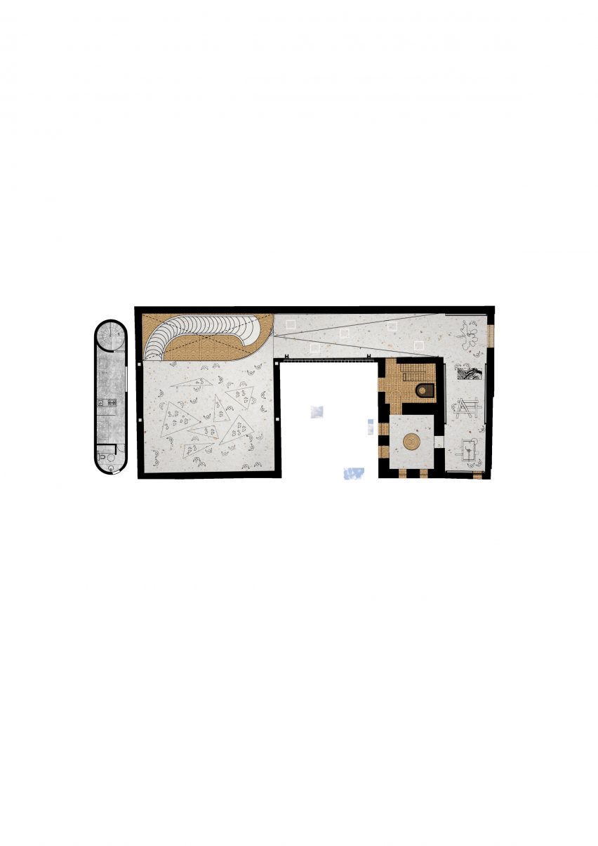 First floor plan of Argo Factory by ASA North