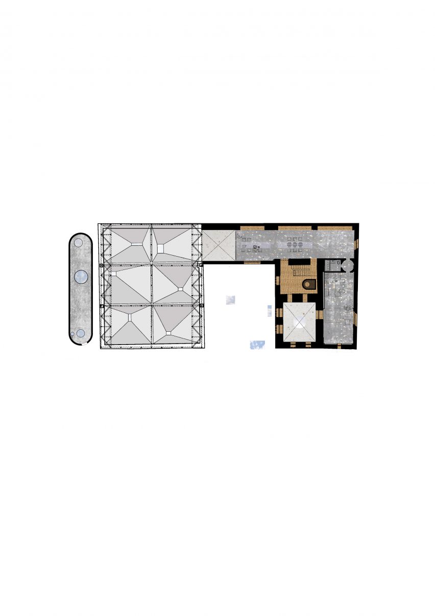 Second floor plan of Argo Factory by ASA North