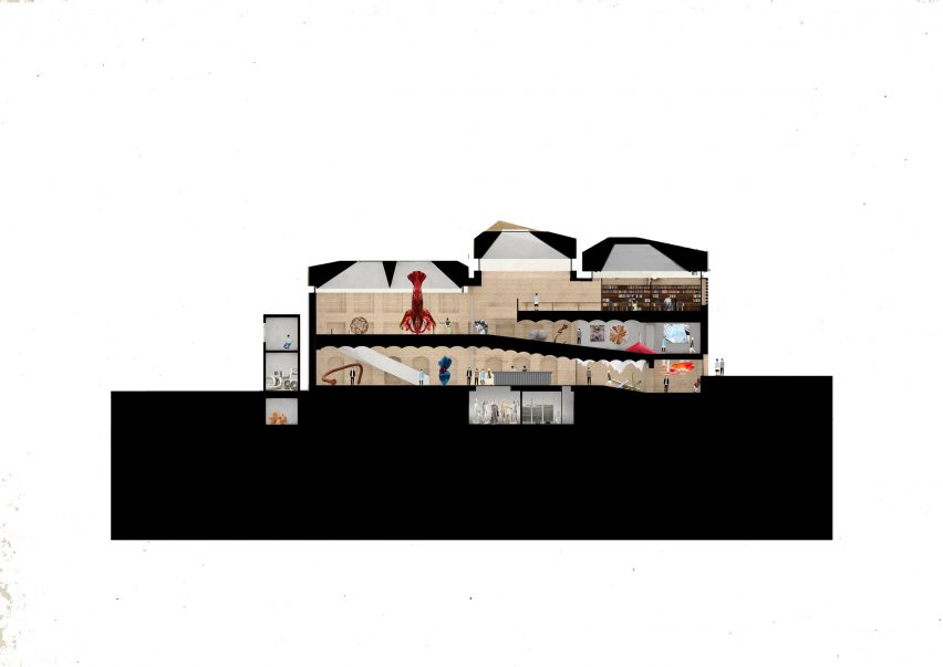 Section of Argo Factory by ASA North