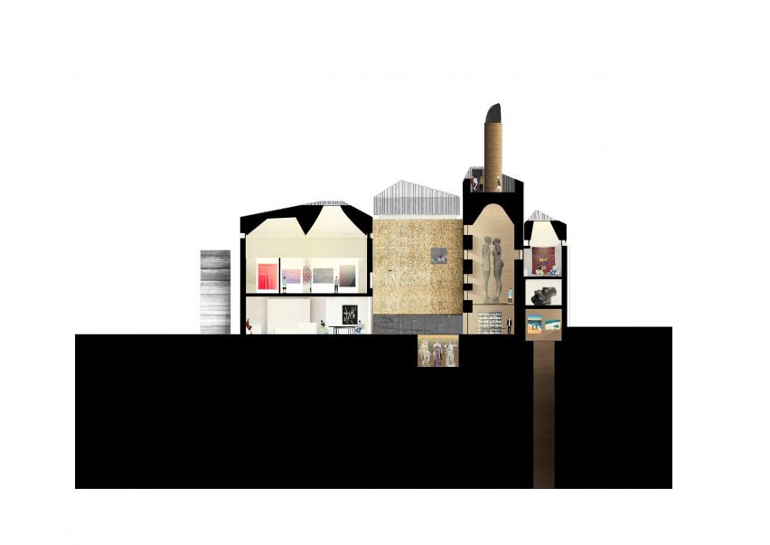 Section of Argo Factory by ASA North