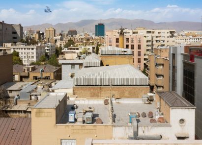 Concrete rooftops of the Argo Factory museum