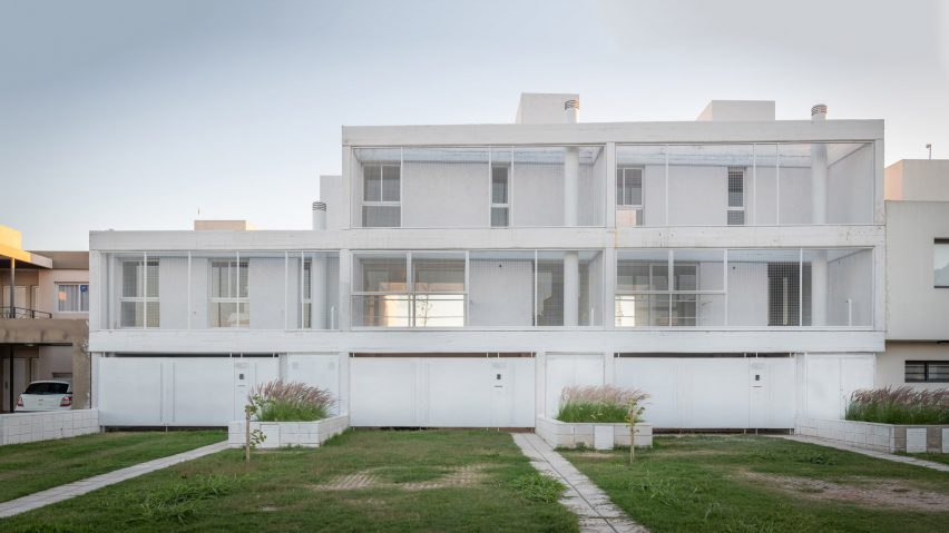 white duplex in argentina